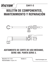 Victor Tip Series 3 Troubleshooting instruction