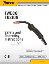 Victor Technologies TWECO® FUSION™ Air-Cooled Mig Gun 140 AMP Manual de usuario