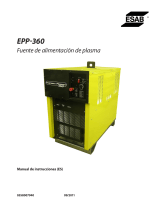 ESAB EPP-360 Manual de usuario