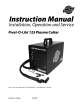 ESAB ®125 Plasma Cutter Manual de usuario