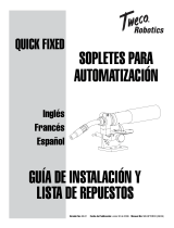 Tweco Robotics Quick Fixed Automation Series Torches Guía de instalación