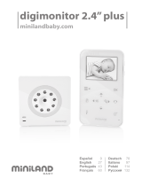 Miniland Baby digimonitor 2.4" plus Manual de usuario