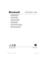 EINHELL Expert TE-CS 18/165-1 Li Manual de usuario