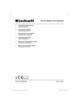 EINHELL Expert TE-AC 36/6/8 Li OF Set-Solo Manual de usuario