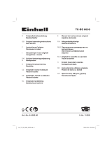 EINHELL Bandschleifer TC-BS 8038 Manual de usuario