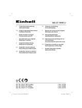 EINHELL Expert GE-LC 18 Li Kit (1x3,0Ah) Manual de usuario