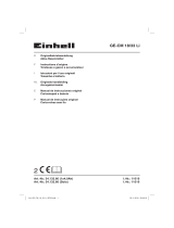 EINHELL GE-CM 18/33 Li-Solo El manual del propietario