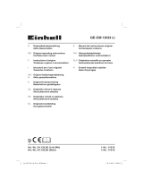 EINHELL GE-CM 18-33 Li El manual del propietario