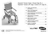Invacare Aquatec Ocean Ergo XL Manual de usuario