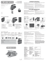Black & Decker MX610 Series Guía del usuario