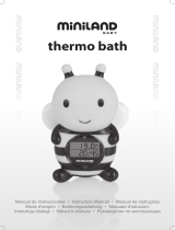 Miniland Baby thermo bath Manual de usuario
