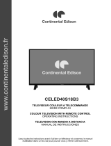 CONTINENTAL EDISON CELED40S18B3 Manual de usuario