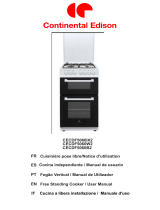 CONTINENTAL EDISON CECDF5060W2 Manual de usuario
