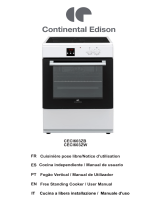 CONTINENTAL EDISON CECI603ZB Manual de usuario