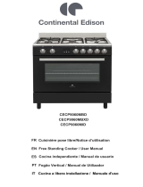 CONTINENTAL EDISON CECP9060MID Manual de usuario