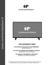 CONTINENTAL EDISON CELED40S0119B3 Manual de usuario