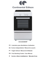 CONTINENTAL EDISON CECI3Z5060WP Manual de usuario