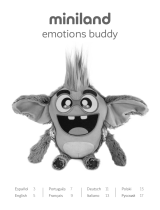 Miniland emotions buddy Manual de usuario