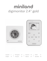 Miniland digimonitor 2.4" gold Manual de usuario