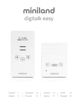 Miniland digitalk easy Manual de usuario