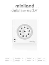 Miniland digital camera 2.4" gold Manual de usuario