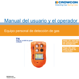Crowcon T4 Manual de usuario