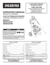 Black Max BM80523 El manual del propietario
