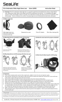 Sealife DC-Series 0.5x Wide Angle Dome Lens (SL050) Manual de usuario