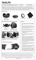 Sealife DC-Series 0.75x Wide Angle Conversion Lens (SL051) Manual de usuario