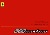 Ferrari 360 Modene 2002 El manual del propietario