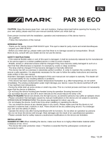 Mark PAR 36 ECO Manual de usuario