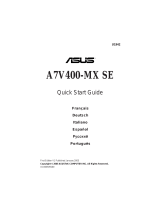 Asus A7V400-MX SE El manual del propietario