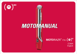 Motorola MOTORAZR V3R - CINGULAR Manual de usuario