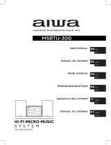 Aiwa MSBTU-300 Manual de usuario