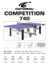 CORNILLEAU COMPETITION 740 El manual del propietario