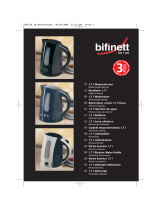 Bifinett KH 1133 PLASTIC WATER HEATER WITH THERMOSTAT El manual del propietario