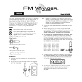 Designtech FM Voyager El manual del propietario