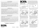 bora WTX Saw Plate Instrucciones de operación