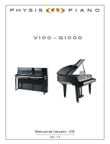Viscount Physis Piano G1000 El manual del propietario