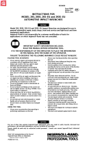 Ingersoll-Rand 293 Manual de usuario
