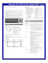 Casio 5631 Manual de usuario