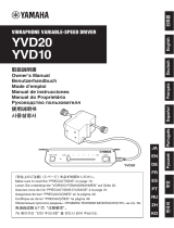 Yamaha YVD10 El manual del propietario