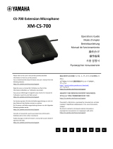 Yamaha CS-700 Guía del usuario