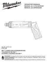 Milwaukee 2101-22 Manual de usuario