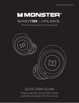 Monster ACHIEVE100 Airlinks Guía de inicio rápido