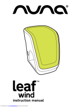 Nuna LEAF wind Manual de usuario