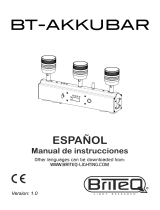 Briteq BT-AKKUBAR El manual del propietario