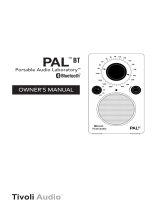 Tivoli Audio PAL BT (Gen. 2) El manual del propietario