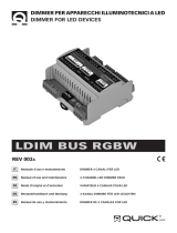 Quick LDIM BUS RGBW Manual Of Use And Maintenance