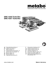 Metabo SRE 4351 TurboTec BUND Instrucciones de operación